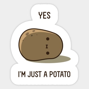 Cute Potato Sticker